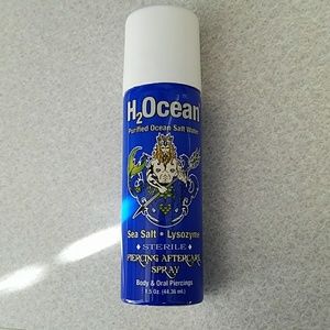 H20cean piercing aftercare spray